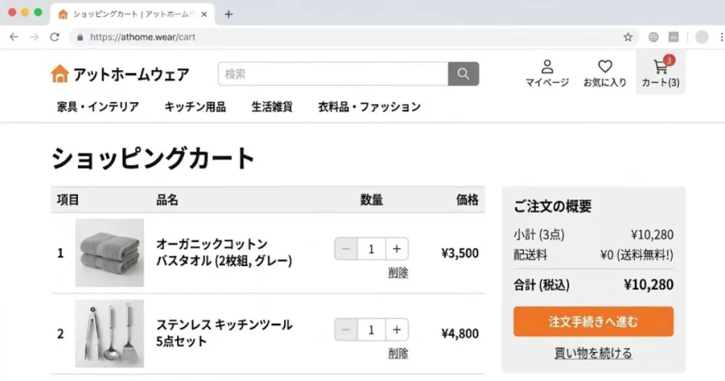 オンラインショップで商品をカートに入れたままにする理由