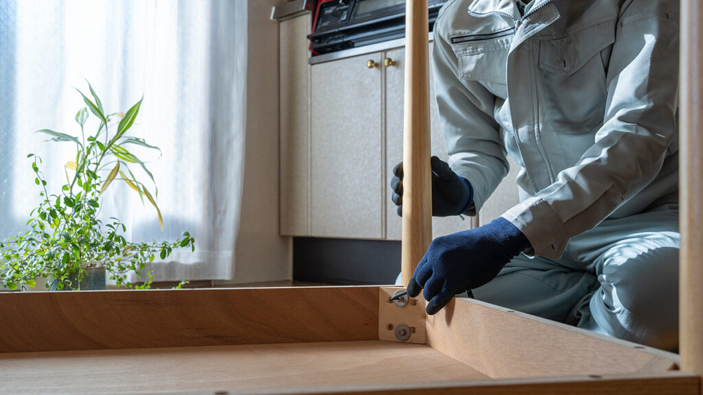 大型家具や家電で配送時間指定ができない理由のイメージ